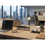 Bachmann Asztali elosztó + 5x aljzat + 2x USB-A töltő