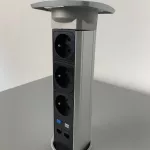 Süllyeszthető irodai elosztóoszlop