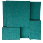 Akusztikai fali panel - zöld