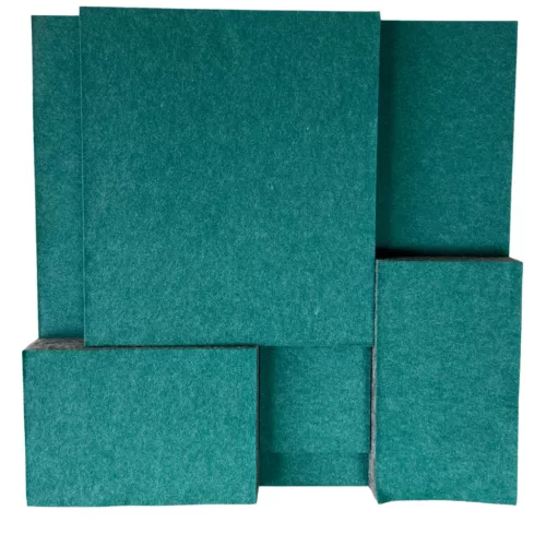 Akusztikai fali panel - zöld