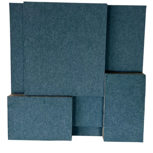 Akusztikai fali panel - kék