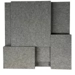 Akusztikai fali panel - szürke
