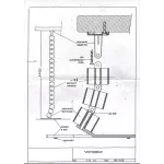 Új asztal alatti kábelrendező gerinc, 110 cm, fehér