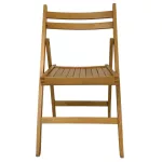 Bükk összecsukható tömörfa szék