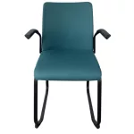 Steelcase szánkótalpas tárgyalószék, kék színben