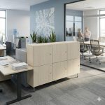 Juhar 6 rekeszes értékmegőrző, öltözőszekrény, locker — fekvő