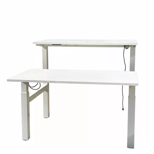 Hon Move 140 x 80 cm Elektromosan állítható íróasztal - tandem, 2 személyes