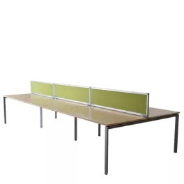Steelcase 168 x 480 cm 6 fős íróasztal sziget