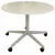 Steelcase 100 x 76 cm körasztal, kerekasztal, gurulós — fehér