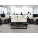 MDD OGI Y 160 x 163 cm kétszemélyes íróasztal