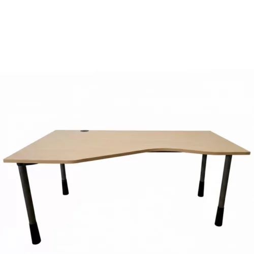 Kinnarps 160 x 80 cm íróasztal – jobbos kivitel