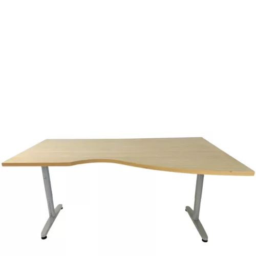 Juhar 160 x 100 cm íves íróasztal