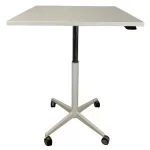 Sedus 80 x 80 cm fehér pneumatikus állóasztal