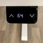 Sedus 160 x 80 cm elektromosan állítható magasságú íróasztal