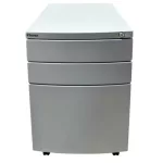 3 fiókos Interex fém irodai konténer, tároló