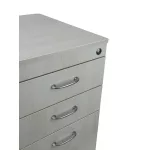 4 fiókos gurulós konténer – világos juhar színben