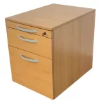 Tölgy függőmappás irodai konténer