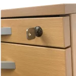 Tölgy függőmappás irodai konténer