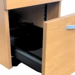 Tölgy függőmappás irodai konténer