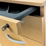 Tölgy függőmappás irodai konténer