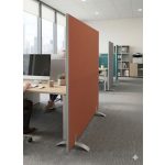 150 x 160 cm álló paraván, téglaszínű térelválasztó