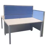 LAS asztali paraván — kék színű, 120 x 80 cm