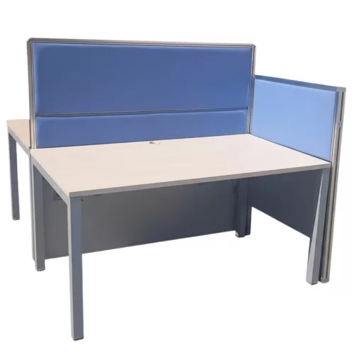 LAS asztali paraván — kék színű, 120 x 80 cm