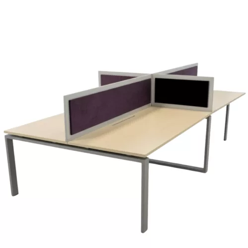 Lila színű paraván szürke bútorlapon — nagyobb