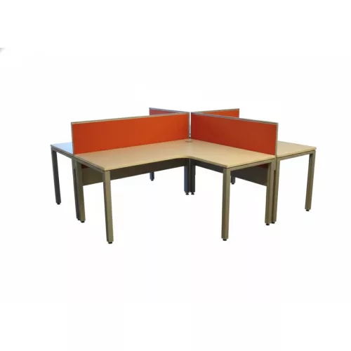 Piros színű asztali paraván — 2 méretben