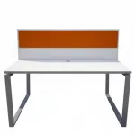 Steelcase paraván — narancssárga színű 