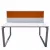 Steelcase paraván — narancssárga színű 