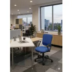 RIM kék színű forgószék háromszög karfával