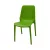 DUBLINO rakásolható műanyag szék zöld színben
