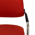 Narbutas Gamma piros színű tárgyalószék