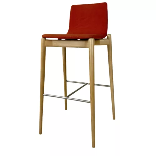 Pedrali Malmo bárszék – piros