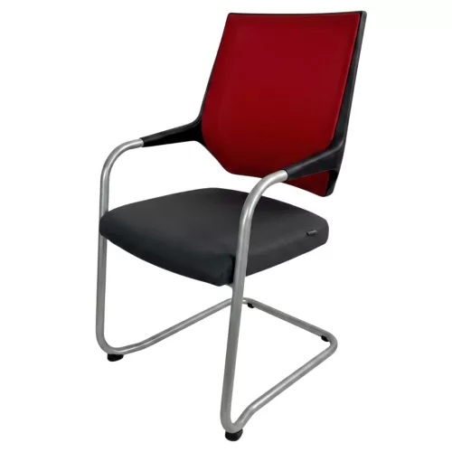 Sedus Quarterback QB-233 ergonomikus irodai tárgyalószék - piros