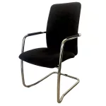 Antares fekete tárgyalószék