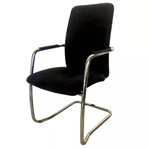 Antares fekete tárgyalószék