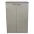 Középmagas kétajtós szekrény halványszürke színben
