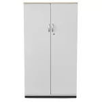 Ezüst-juhar kétajtós, polcos szekrény