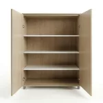 Nyírfa színű polcos szekrény