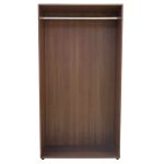 Steelcase nyitott gardróbszekrény — dió színű