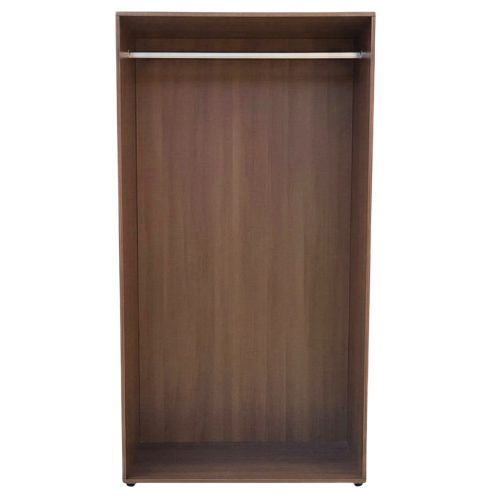 Steelcase nyitott gardróbszekrény — dió színű