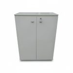 LAS polcos fehér szekrény