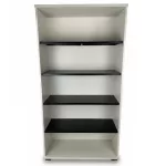 Haworth Office Cabinet with Black Shelves
