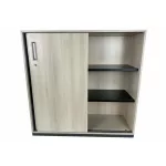 Steelcase tolóajtós irodai szekrény – 120×44 cm