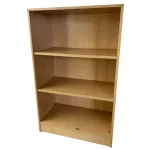 Tölgy irodai polcos szekrény – 2 polcos