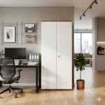 Sedus kétajtós, akasztós gardróbszekrény