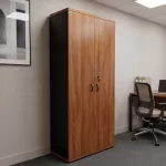 Dió 195 x 85 cm irodai szekrény