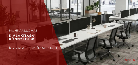 Munkaállomás kialakítása: így válasszon íróasztalt